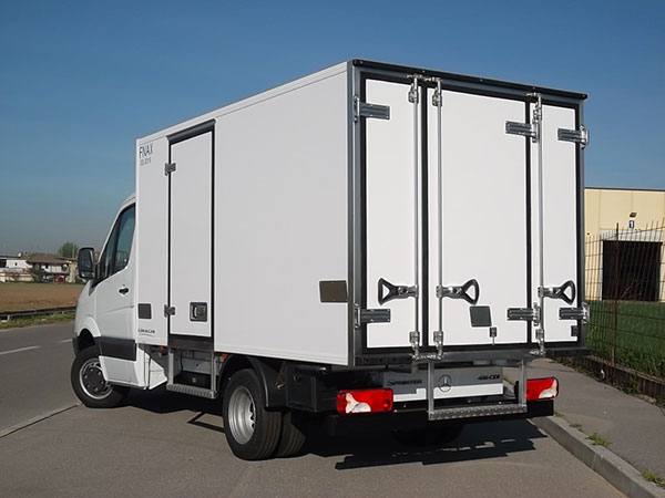 Pedane di salita inox con rivestimento in alluminio